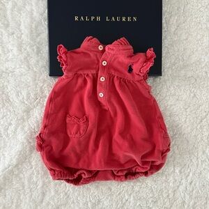 Ralph Lauren Coral Diaper Cover